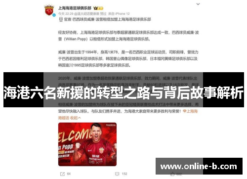 海港六名新援的转型之路与背后故事解析