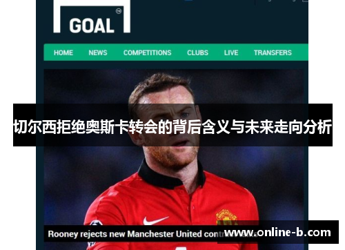 切尔西拒绝奥斯卡转会的背后含义与未来走向分析